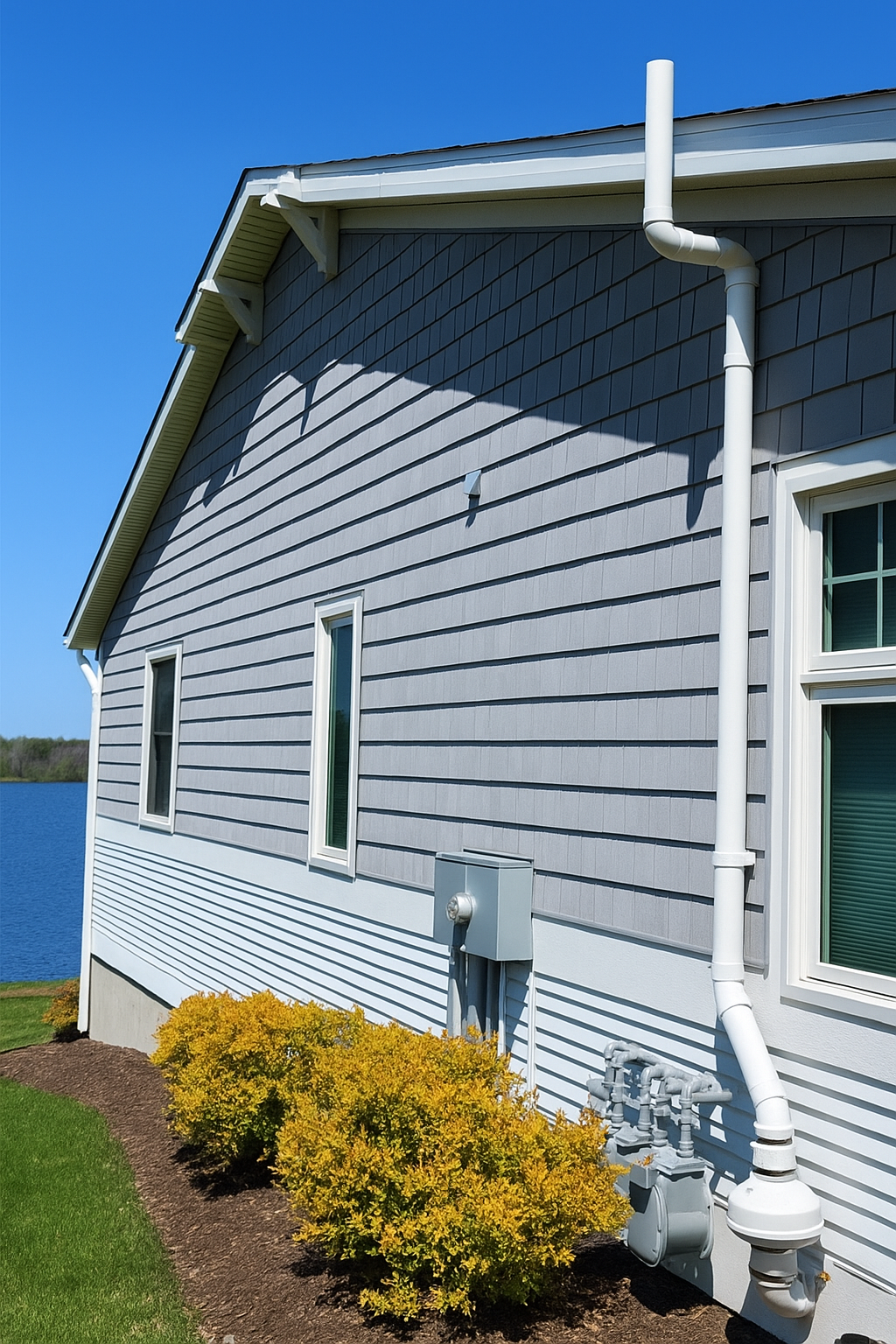 Radon mitigation system installed by SM Radon Pro in Michigan home